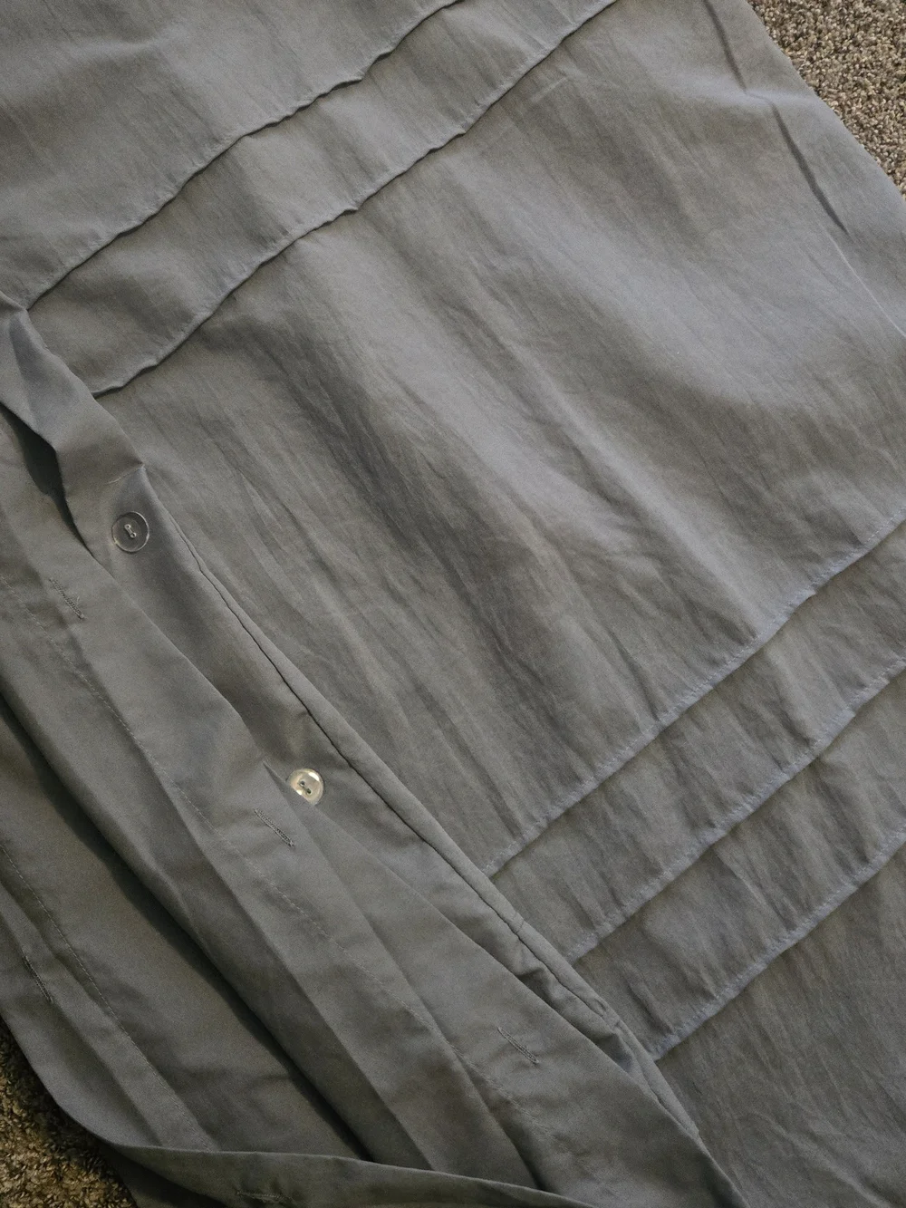 Gray King Duvet Cover With Matching Cases